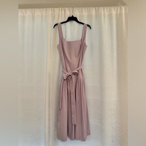 Light Purple Antonio Melani Midi Pleated Dress